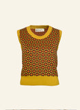 Palava Shirley - Mustard Patchwork Vest