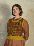 Palava Shirley - Mustard Patchwork Vest