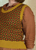 Palava Shirley - Mustard Patchwork Vest