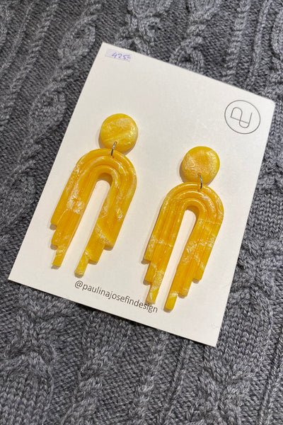 Paulina Josefin design earrings