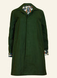 Palava Trenchcoat - Dark Green - Puffin Lining