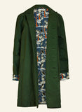 Palava Trenchcoat - Dark Green - Puffin Lining