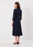 Jumperfabriken Dress Noelle Midnight Blue