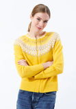 Jumperfabriken Audrey cardigan yellow