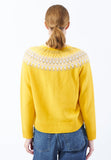 Jumperfabriken Audrey cardigan yellow