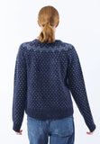 Jumperfabriken Gullvor cardigan blue