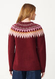 Jumperfabriken Veda jumper burgundy