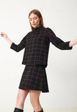 Jumperfabriken Tara jumper check black