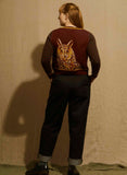 Palava Vera long eared owl cardigan