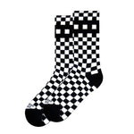 American socks Checkerboard mid high