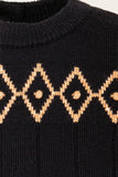 Emmy -The Darling Diamond Top, Black