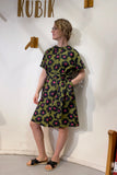 Kubik blouse dress Black Flower