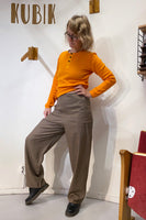 Kubik trousers wool silk