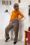Kubik trousers wool silk