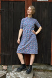 Kubik dress cinema midi petite fleur