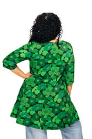 Cissi och Selma dress/tunic Anita 1970 Mörkgrön