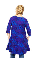 Cissi och Selma dress/tunic Anita 1970 Violett