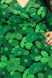 Cissi och Selma dress Vera 1970 Mörkgrön