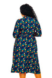 Cissi och Selma Anna-Klara dress Droppe Mörkblå