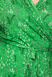 Cissi och Selma Josefine dress Ängsblom Grön