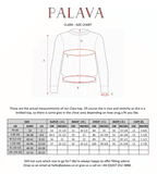 Palava Clara Rust Pointelle top