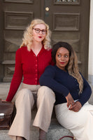 Emmy -The Scandi Summer Cardi - Lipstick Red