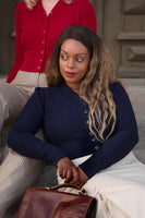 Emmy -The Scandi Summer Cardi - Midnight