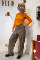 Kubik trousers wool silk