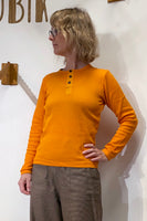 Kubik cotton Henley Honey