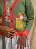 Palava George cardigan ice cream