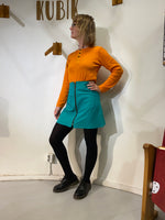 Kubik zip skirt nr 1 Strömma Lotta grön