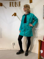 Kubik zip skirt nr 1 Strömma Lotta grön