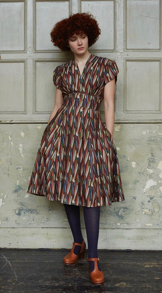 Palava Rita Multi Feathers Dress