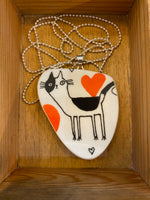 Saved & remade necklace Porslin