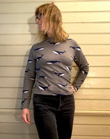 Kubik sweater whales