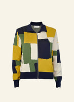 Palava Kate Mustard boxes cardigan