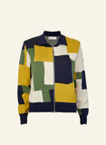 Palava Kate Mustard boxes cardigan