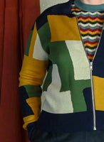 Palava Kate Mustard boxes cardigan