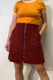 Kubik corduroy zip skirt nr 2