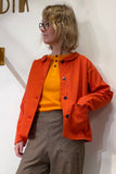 Kubik Overshirt Strömma Lotta röd