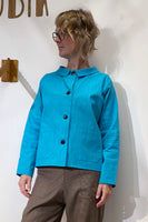 Kubik Overshirt Strömma Lotta turkos