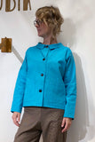 Kubik Overshirt Strömma Lotta turkos