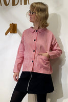 Kubik Overshirt Strömma Kadett rödvit