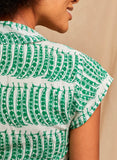 Palava Peggy blouse green peas