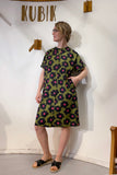Kubik blouse dress Black Flower