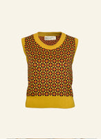 Palava Shirley - Mustard Patchwork Vest