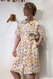 Kubik blouse dress floral muslin