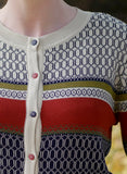 Palava Vera Fair Isle Cardigan