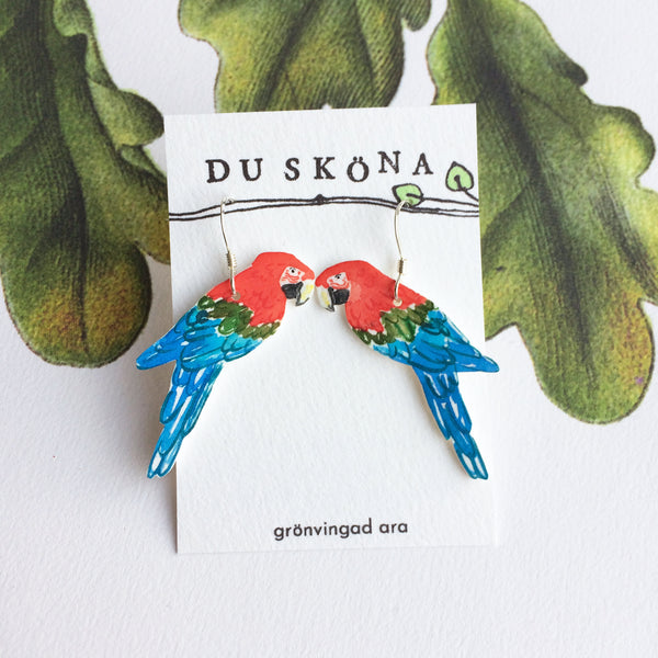 Du sköna bird earrings