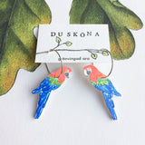 Du sköna bird earrings